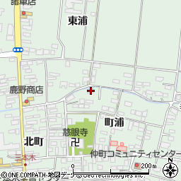 宮城県大崎市三本木町浦67周辺の地図