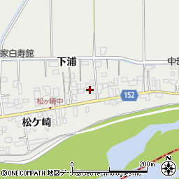 宮城県遠田郡美里町青生松ケ崎86周辺の地図