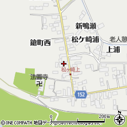 宮城県遠田郡美里町青生松ケ崎7周辺の地図