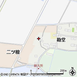 宮城県遠田郡美里町勘堂146周辺の地図