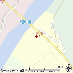 山形県村山市名取2167周辺の地図