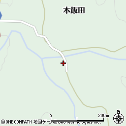 山形県村山市本飯田336周辺の地図