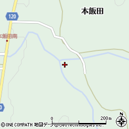 山形県村山市本飯田334周辺の地図
