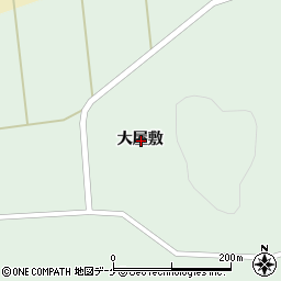 宮城県石巻市中野大屋敷周辺の地図