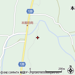 山形県村山市本飯田288周辺の地図