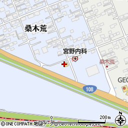 平禄寿司 宮城涌谷店周辺の地図