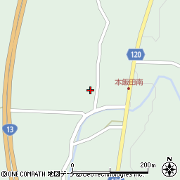 山形県村山市本飯田1261周辺の地図