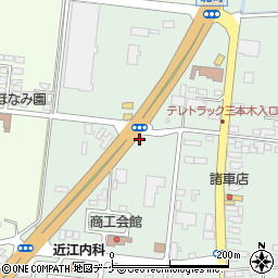 宮城県大崎市三本木善並田周辺の地図