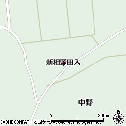 宮城県石巻市中野（新相野田入）周辺の地図