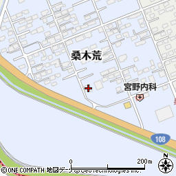 宮城県遠田郡涌谷町桑木荒57周辺の地図