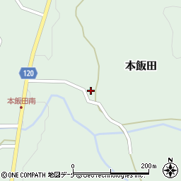 山形県村山市本飯田619周辺の地図