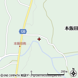 山形県村山市本飯田574周辺の地図