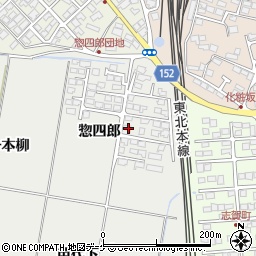 宮城県遠田郡美里町青生惣四郎36-28周辺の地図