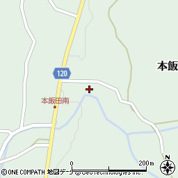 山形県村山市本飯田577周辺の地図