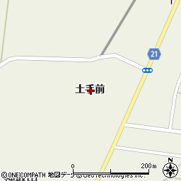 宮城県石巻市桃生町神取土手前周辺の地図