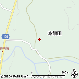 山形県村山市本飯田624周辺の地図