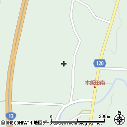 山形県村山市本飯田1268周辺の地図