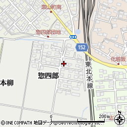 宮城県遠田郡美里町青生惣四郎36-20周辺の地図