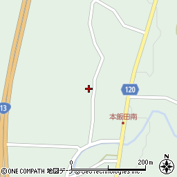 山形県村山市本飯田1267周辺の地図