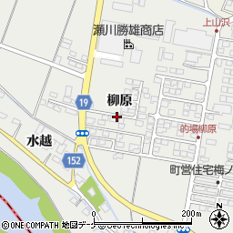 宮城県遠田郡美里町青生柳原周辺の地図