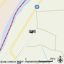 宮城県石巻市前谷地（定川）周辺の地図