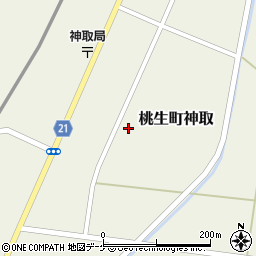 宮城県石巻市桃生町神取町浦44周辺の地図