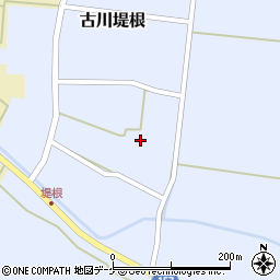 宮城県大崎市古川堤根中屋敷21周辺の地図