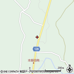 山形県村山市本飯田1240周辺の地図