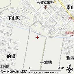 宮城県遠田郡美里町青生一本柳周辺の地図