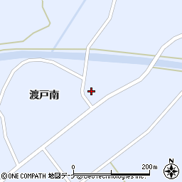 宮城県加美郡色麻町王城寺渡戸南84周辺の地図