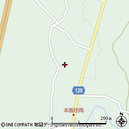 山形県村山市本飯田1222周辺の地図
