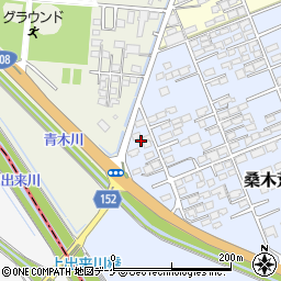 宮城県遠田郡涌谷町桑木荒2周辺の地図