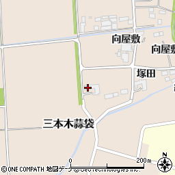 宮城県大崎市三本木蒜袋塚田8周辺の地図