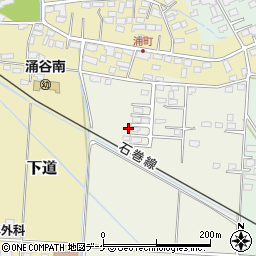 宮城県遠田郡涌谷町中下道86-1周辺の地図