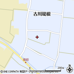 宮城県大崎市古川堤根中屋敷25周辺の地図