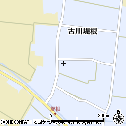 宮城県大崎市古川堤根中屋敷26周辺の地図