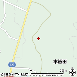 山形県村山市本飯田645周辺の地図