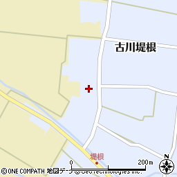 宮城県大崎市古川堤根上屋敷16周辺の地図
