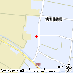 宮城県大崎市古川堤根上屋敷周辺の地図