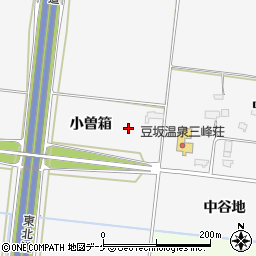 宮城県大崎市三本木新沼（小曽箱）周辺の地図