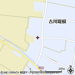 宮城県大崎市古川堤根上屋敷17周辺の地図