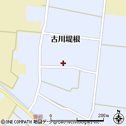 宮城県大崎市古川堤根中屋敷49周辺の地図