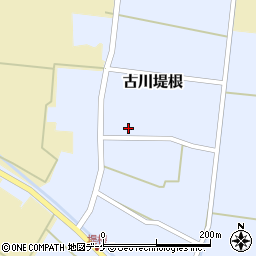 宮城県大崎市古川堤根中屋敷周辺の地図