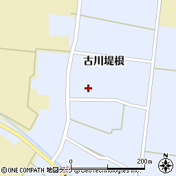 宮城県大崎市古川堤根中屋敷28周辺の地図