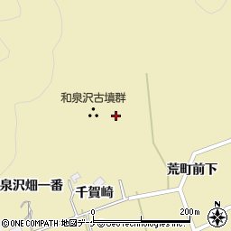 宮城県石巻市中島（和泉沢畑一番）周辺の地図
