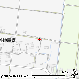 宮城県大崎市三本木新沼中谷地208周辺の地図