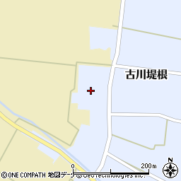 宮城県大崎市古川堤根上屋敷18周辺の地図