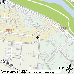 宮城県遠田郡涌谷町浦町31周辺の地図