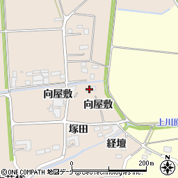 宮城県大崎市三本木蒜袋向屋敷2周辺の地図