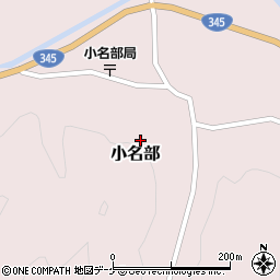 山形県鶴岡市小名部小名部周辺の地図